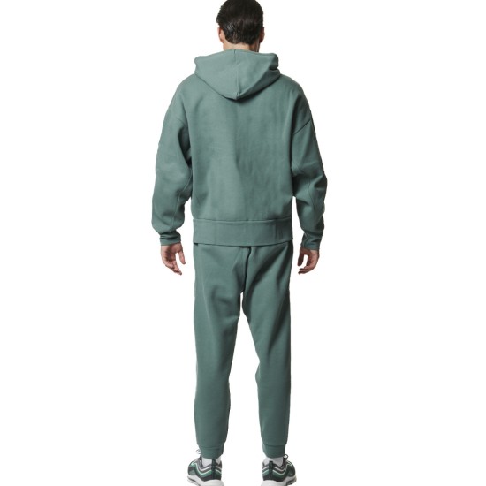 BODY ACTION FLEECE ΖΑΚΕΤΑ ΜΕ ΚΟΥΚΟΥΛΑ 073424 01 ΠΡΑΣΙΝΟ 