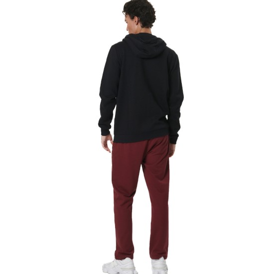 BODY ACTION FULL ZIP HOODIE 073520 01 ΜΑΥΡΟ 