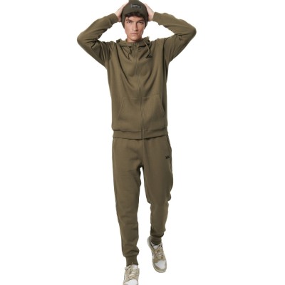 BODY ACTION FULL ZIP HOODIE 073520 01 ΧΑΚΙ 