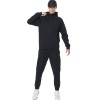 BODY ACTION TECH ZIP HOODIE 073521 01 ΜΑΥΡΟ 