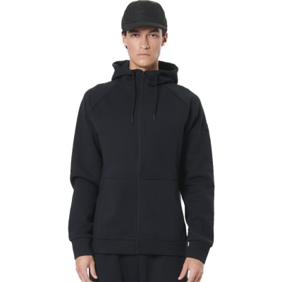 BODY ACTION TECH ZIP HOODIE 073521 01 ΜΑΥΡΟ 