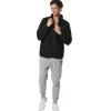 BODY ACTION SHERPA ΖΑΚΕΤΑ FLEECE 073526 01 ΜΑΥΡΟ 