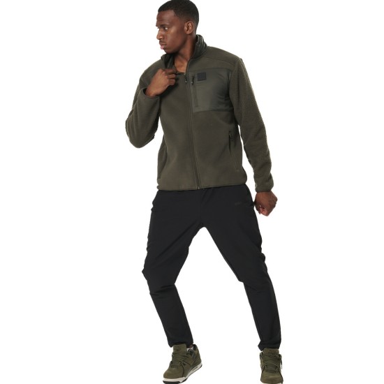 BODY ACTION SHERPA FLEECE JACKET 073531 01 ΧΑΚΙ 