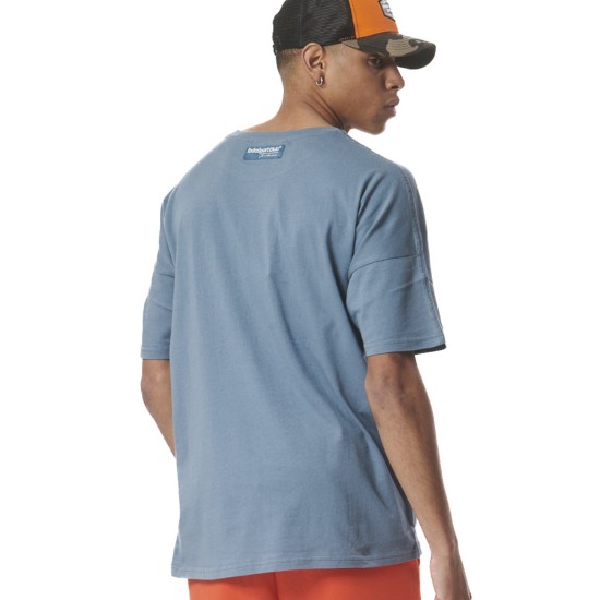 BODY ACTION OVERSIZED TSHIRT 053426 01 ΜΠΛΕ