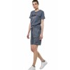BODY ACTION LOGO T-SHIRT 051518-01 ΜΠΛΕ