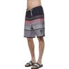 BODY ACTION BOARD SHORTS 033532-01 ΜΑΥΡΟ ΡΟΖ