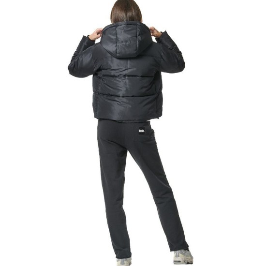 BODY ACTION ΚΑΠΙΤΟΝΕ CROPPED ΜΠΟΥΦΑΝ 071428 01 ΜΑΥΡΟ 