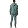 BODY ACTION FLEECE SWEATPANTS 023444 01 ΠΡΑΣΙΝΟ 
