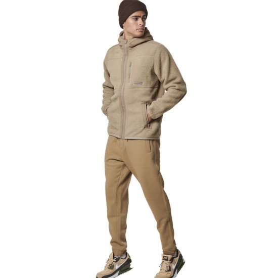 BODY ACTION FLEECE SWEATPANTS 023444 01 ΜΟΚΑ 