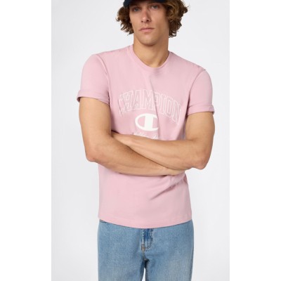 CHAMPION T SHIRT 221604 PS090 ΡΟΖ