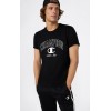 CHAMPION T SHIRT 221604 KK001 ΜΑΥΡΟ