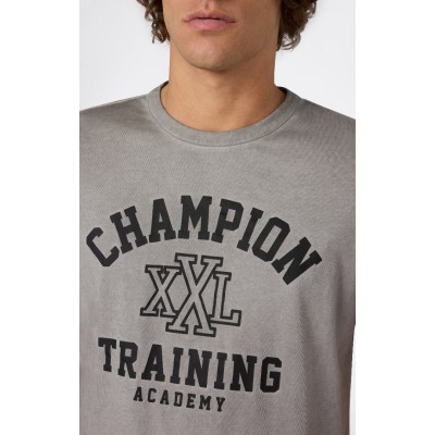 CHAMPION T SHIRT 221374 ES076 ΑΝΘΡΑΚΙ