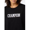 CHAMPION TSHIRT 118258 KK001 ΜΑΥΡΟ