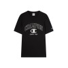 CHAMPION T SHIRT 221604 KK001 ΜΑΥΡΟ