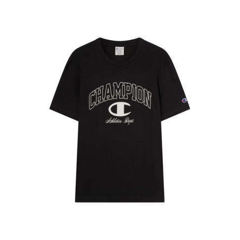CHAMPION T SHIRT 221604 KK001 ΜΑΥΡΟ