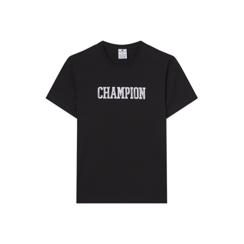 CHAMPION TSHIRT 118258 KK001 ΜΑΥΡΟ