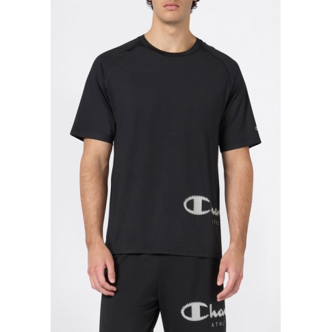 CHAMPION T SHIRT 221367 ΚΚ001 ΜΑΥΡΟ