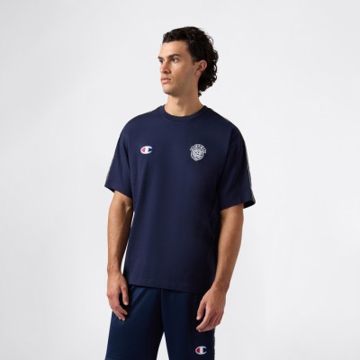 CHAMPION T SHIRT 221884 BS568 ΜΠΛΕ