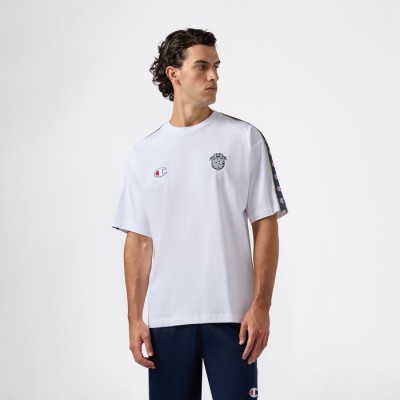 CHAMPION T SHIRT 221884 WW001 ΛΕΥΚΟ
