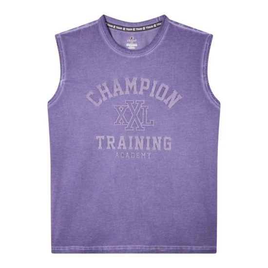 CHAMPION T SHIRT 221865 VS099 ΜΩΒ