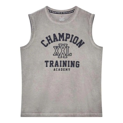 CHAMPION T SHIRT 221865 ES076 ΓΚΡΙ