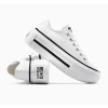 CONVERSE CHUCK TAYLOR ALL STAR PLATFORM A15491C 102 ΛΕΥΚΟ ΜΑΥΡΟ