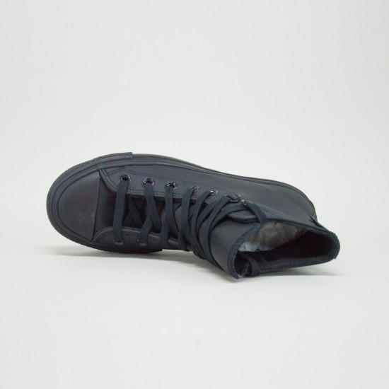 CONVERSE CHUCK TAYLOR ALL STAR LIFT LEATHER A12969C ΜΑΥΡΟ