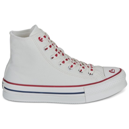 CONVERSE CHUCK TAYLOR ALL STAR PLATFORM A19062C 103 ΛΕΥΚΟ