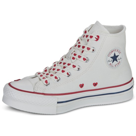 CONVERSE CHUCK TAYLOR ALL STAR PLATFORM A19062C 103 ΛΕΥΚΟ