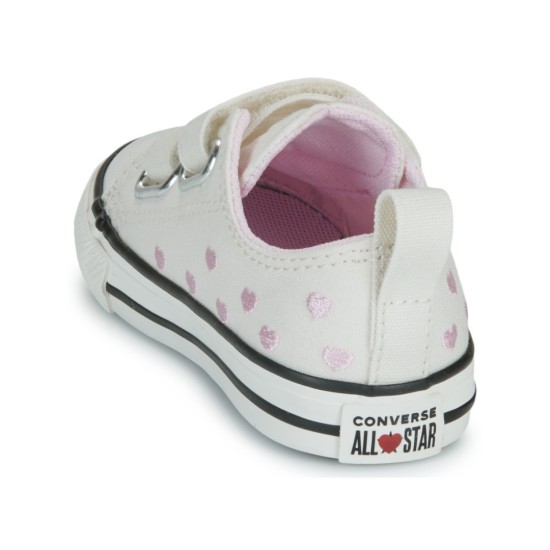 CONVERSE CHUCK TAYLOR ALL STAR 2V A19067C 103 ΛΕΥΚΟ ΡΟΖ