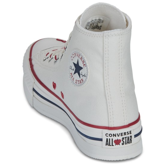 CONVERSE CHUCK TAYLOR ALL STAR PLATFORM A19062C 103 ΛΕΥΚΟ