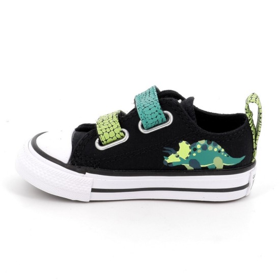CONVERSE CHUCK TAYLOR ALL STAR DINOS A15900C 001 ΜΑΥΡΟ