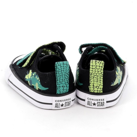 CONVERSE CHUCK TAYLOR ALL STAR DINOS A15900C 001 ΜΑΥΡΟ