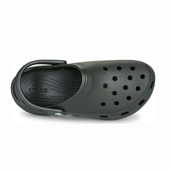 CROCS CLASSIC PLATFORM CLOG 206750 001 ΜΑΥΡΟ