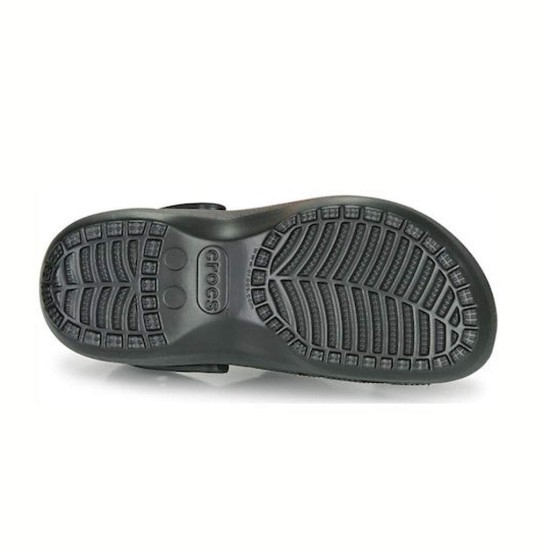 CROCS CLASSIC PLATFORM CLOG 206750 001 ΜΑΥΡΟ