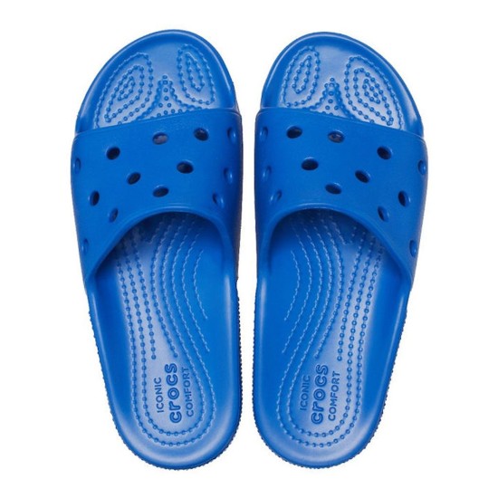 CROCS SLIDES 206396 4KZ ΜΠΛΕ