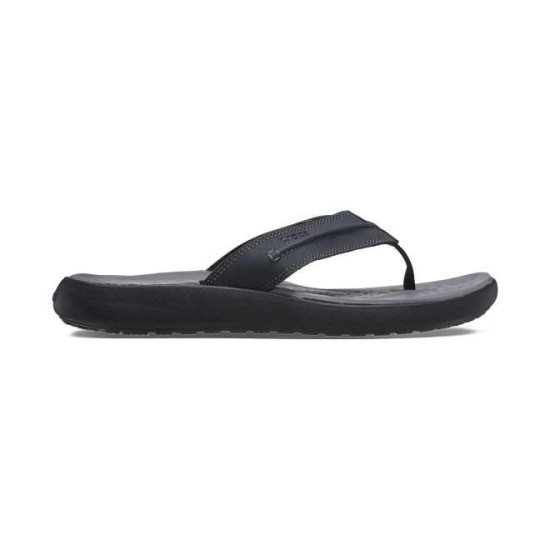 CROCS YUKON VISTA II LR FLIP 209332 001 ΜΑΥΡΟ