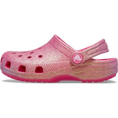 CROCS CLASSIC GLITTER 210986 6ZQ ΦΟΥΞΙΑ ΓΚΛΙΝΤΕΡ