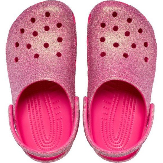 CROCS CLASSIC GLITTER 210986 6ZQ ΦΟΥΞΙΑ ΓΚΛΙΝΤΕΡ