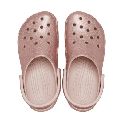 CROCS CLASSIC GLITTER CLOG 205942 6WV ΡΟΖ
