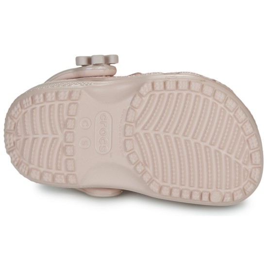 CROCS CLSSSIC PEARL SHINE CLOG 212815 6UR ΜΠΕΖ ΡΟΖ
