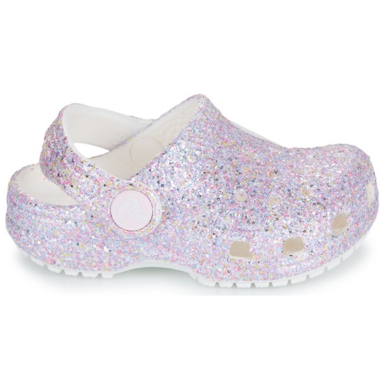 CROCS CLSSSIC FANTASY GLITTER CLOG 212562 510 ΜΩΒ