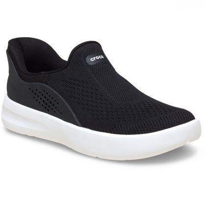 CROCS NO HANDS SLIP ON 211385 001 ΜΑΥΡΟ
