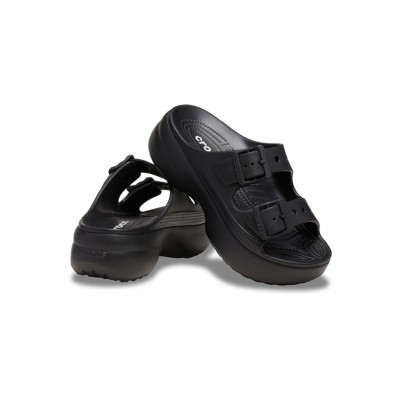 CROCS PLATFORM SANDAL 212880 001 ΜΑΥΡΟ