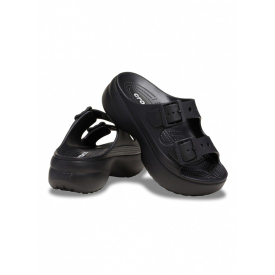 CROCS PLATFORM SANDAL 212880 001 ΜΑΥΡΟ