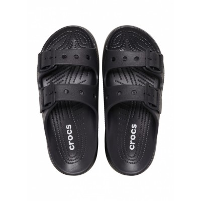 CROCS PLATFORM SANDAL 212880 001 ΜΑΥΡΟ