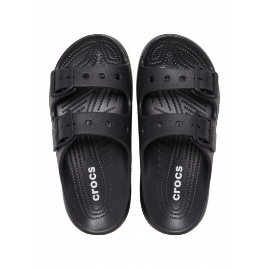 CROCS PLATFORM SANDAL 212880 001 ΜΑΥΡΟ