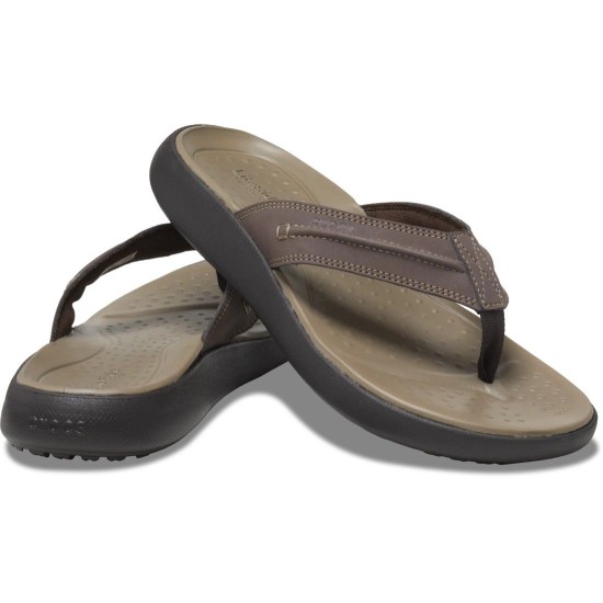 CROCS YUKON VISTA II LR FLIP 209332 206 ΚΑΦΕ