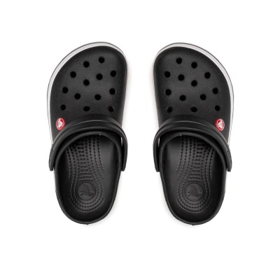 CROCS CROCBAND 11016 011 ΜΑΥΡΟ ΛΕΥΚΟ