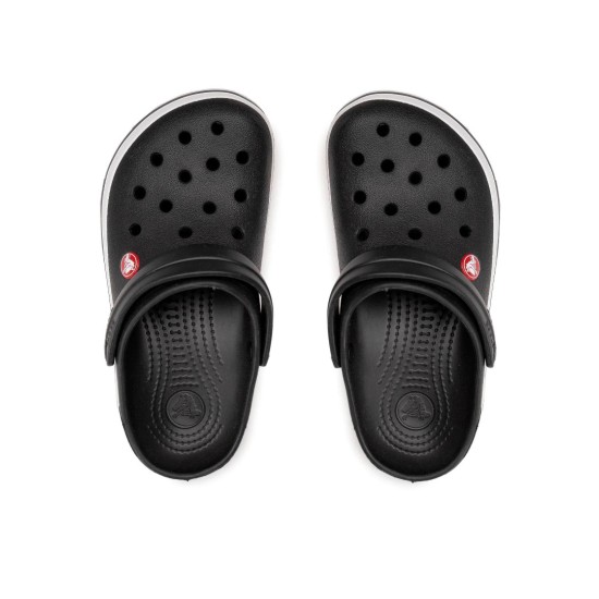CROCS CROCBAND 11016 011 ΜΑΥΡΟ ΛΕΥΚΟ